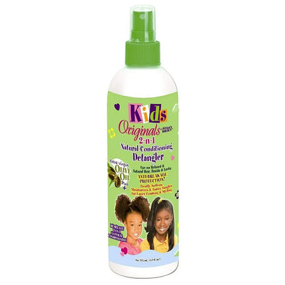 Africa's Best Originals Kids 2-n-1 Natural Conditioning Detangler (12 oz)