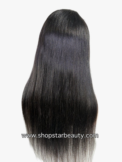 15A PINK LEMON GOLD 100% Human Hair 5X6 Lace Front Wig - JACKSON (18"-30")