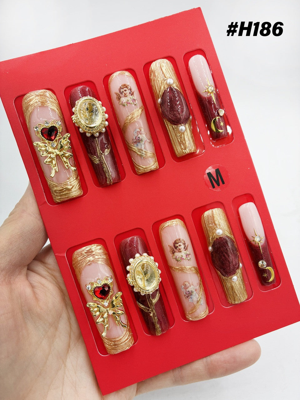 LA FLARE Lovful Nails - SQUARE/MID