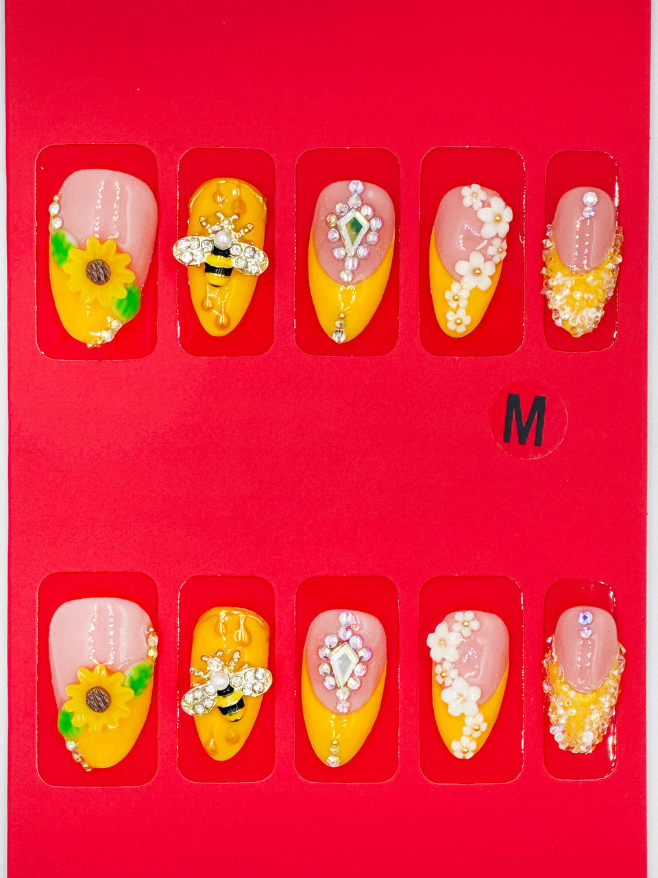 LA FLARE Lovful Nails - ALMOND/REGULAR