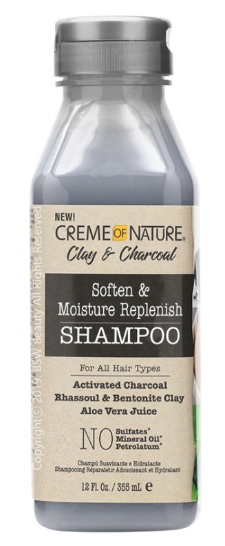 Creme Of Nature Clay & Charcoal Moisture Replenish Shampoo
