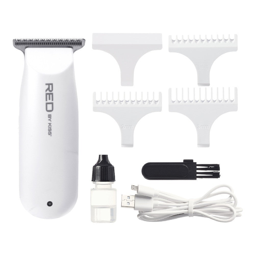 RED  Cordless Rechargeable Mini Trimmer