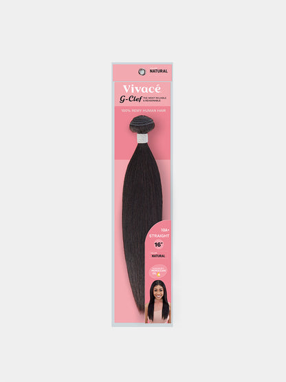 VIVACE 100% Remy Human Hair G-CLEF Bundle - Straight (10"-28")