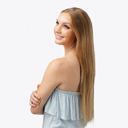 Live N Clip 100% Human Remy Hair 7 Pcs Clip On Extension