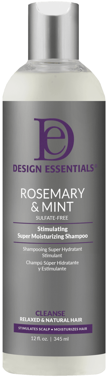 Design Essentials Rosemary & Mint Stimulating Super Moisturizing Shampoo (12oz)