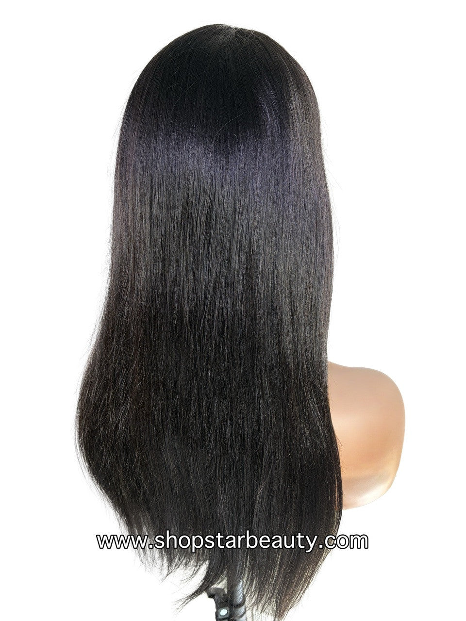 15A PINK LEMON GOLD 100% Human Hair V-Part Wig V-YAKI