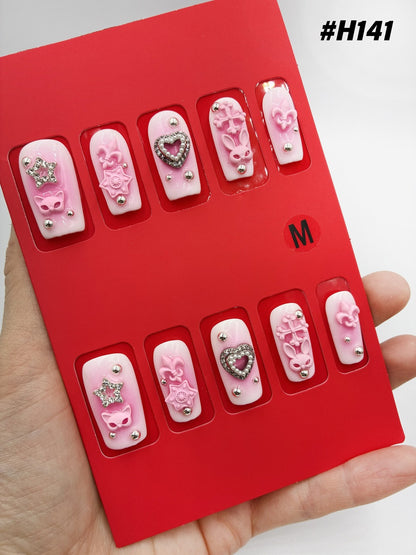 LA FLARE Lovful Nails - SQUARE/REGULAR