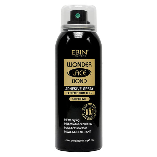 Ebin New York Wonder Lace Bond Adhesive Spray (Supreme - Extreme Firm Hold)