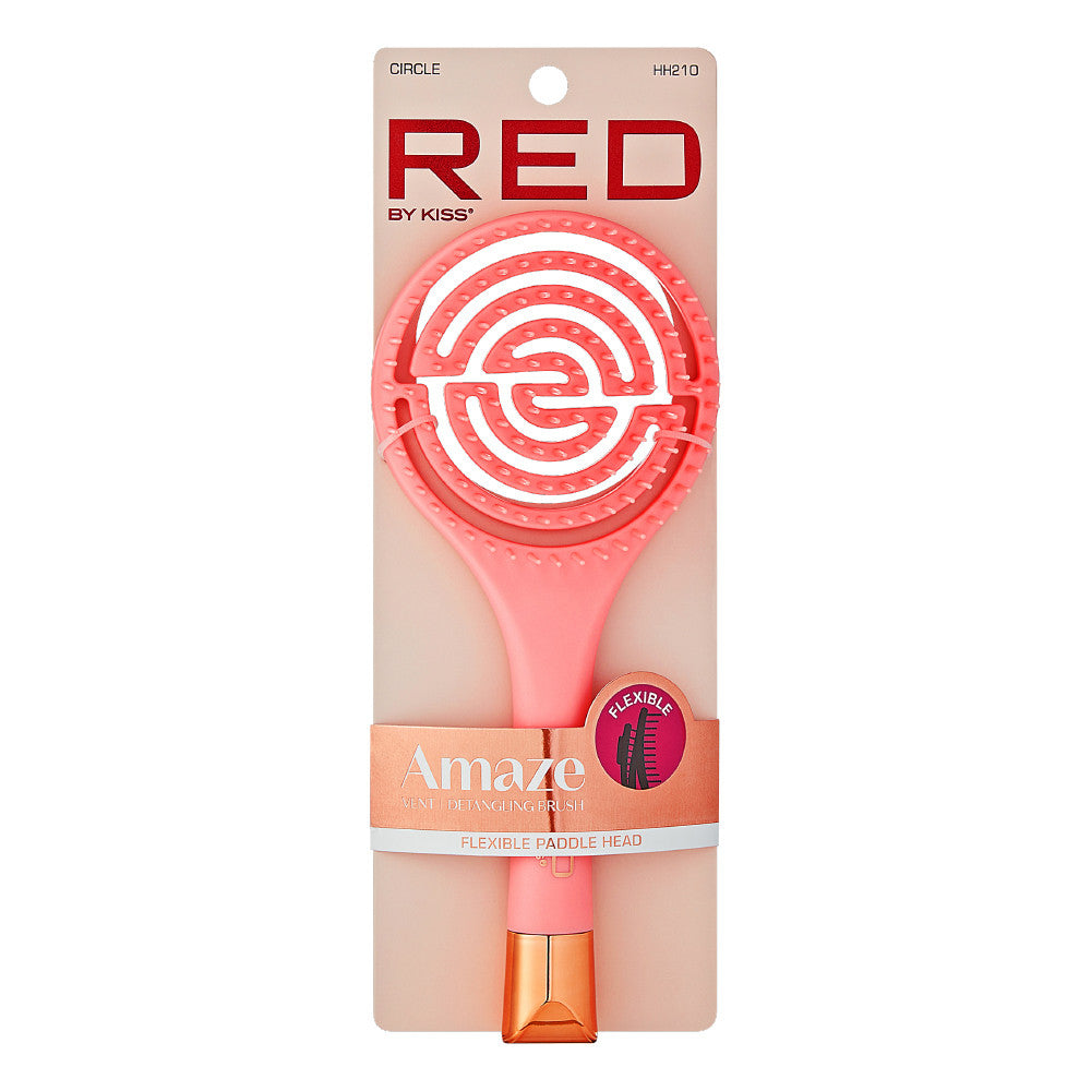 RED Flexible Amaze Circle Vent Brush