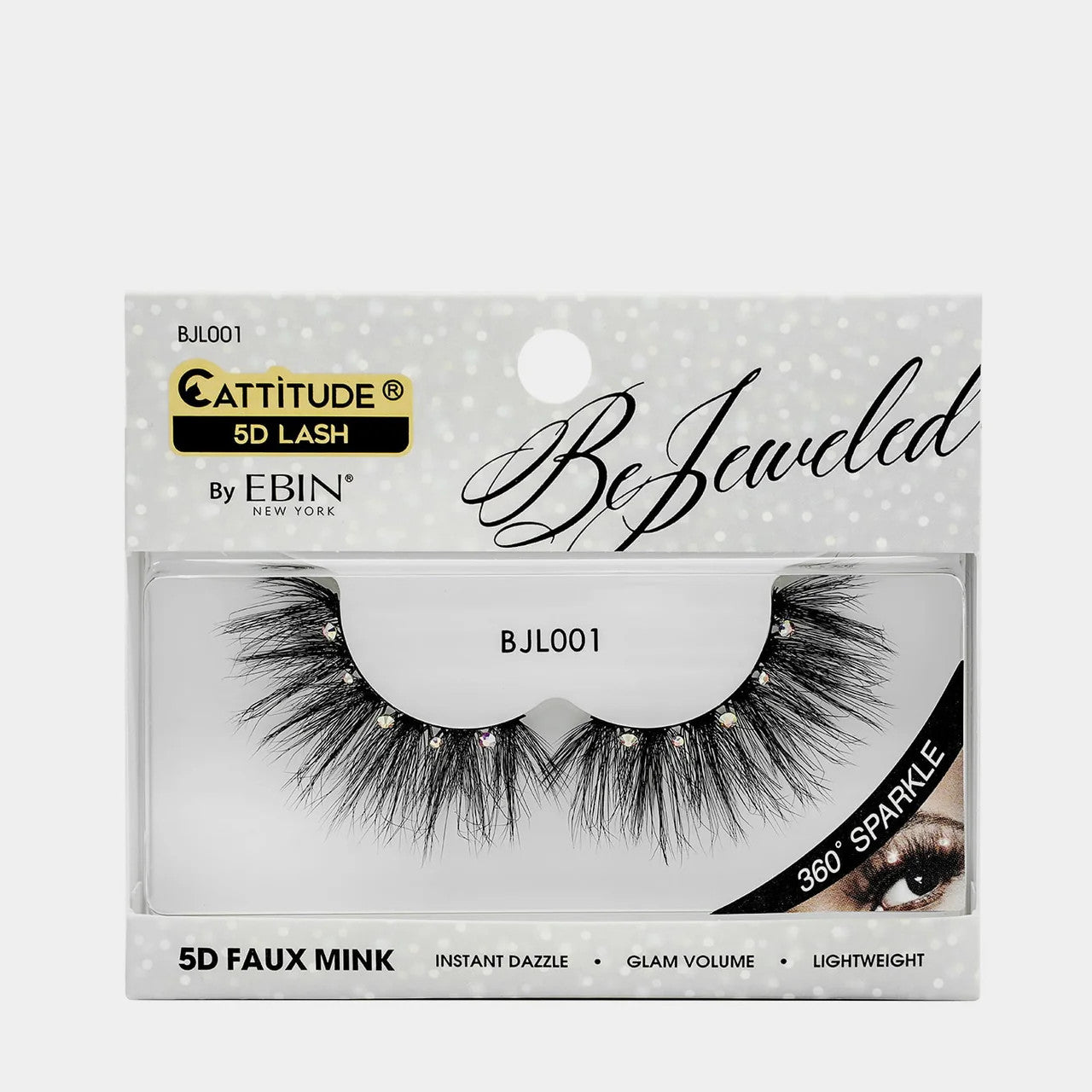 Ebin New York Cattitude 5D BeJeweled Lashes