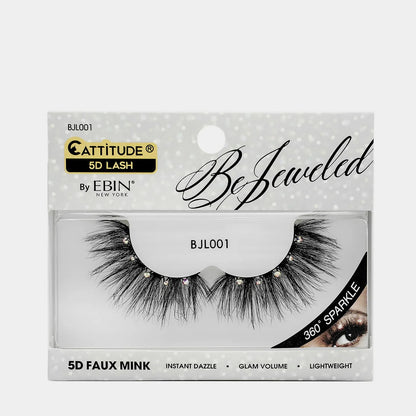Ebin New York Cattitude 5D BeJeweled Lashes