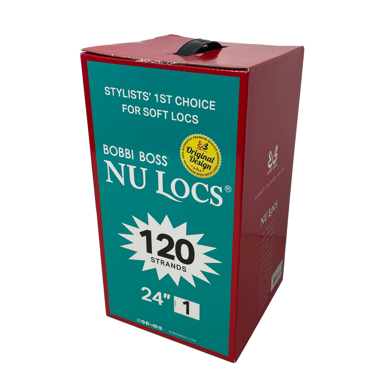 Bobbi Boss Synthetic Braids Nu Locs 24" 120 Pcs Multi