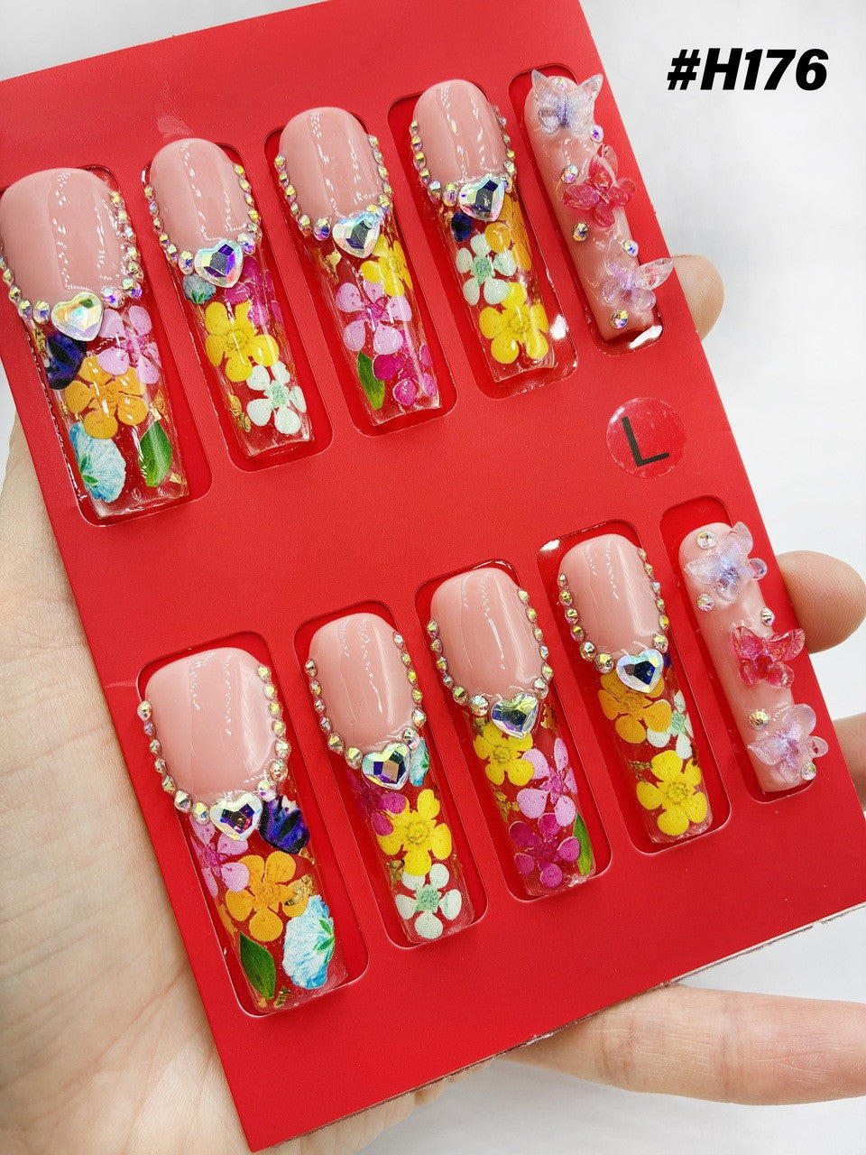 LA FLARE Lovful Nails - SQUARE/MID