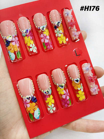 LA FLARE Lovful Nails - SQUARE/MID