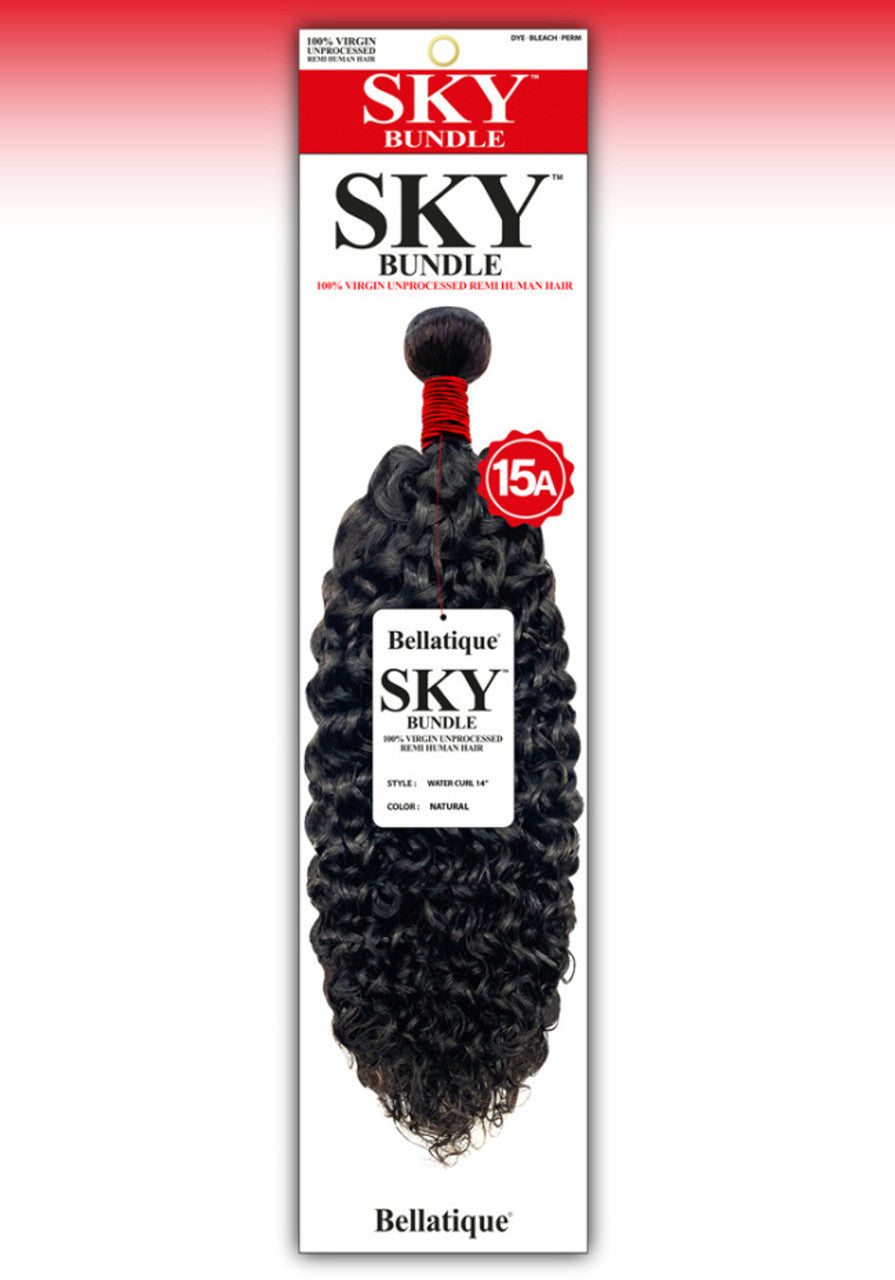 SKY 100% Virgin Human Hair Single Bundle - Water Curl (10"- 24")