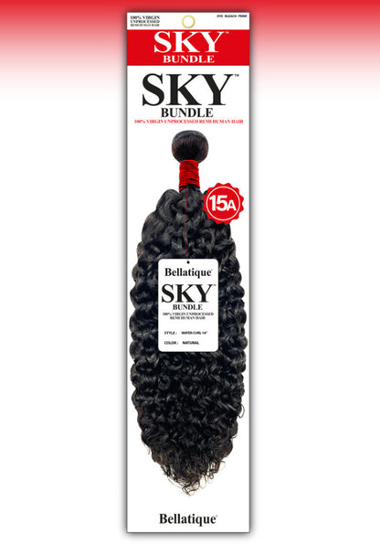 SKY 100% Virgin Human Hair Single Bundle - Water Curl (10"- 24")