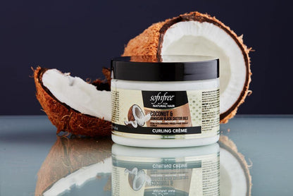 Sofnfree Coconut & Jamaican Black Castor Curling Creme (11 oz)