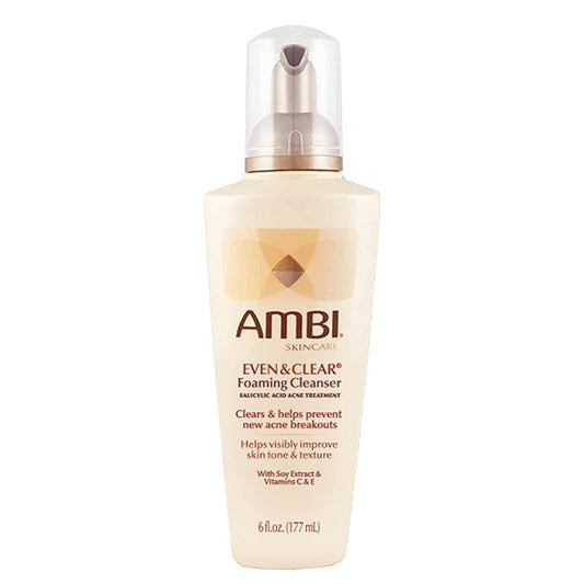 Ambi Even and Clear Foaming Cleanser (6oz)