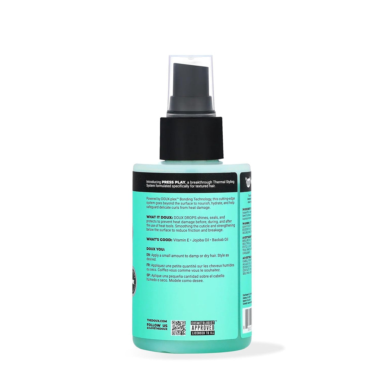 The Doux Drops Bonding Anti-Frizz Treatment Polish (4 oz)