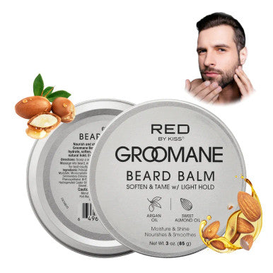RED Groomane Beard Balm (Sandalwood)