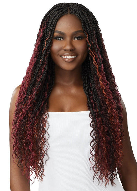 OUTRE X-Pression Twisted Up Premium Synthetic Fiber - BOHO BOX BRAID 22" 3X