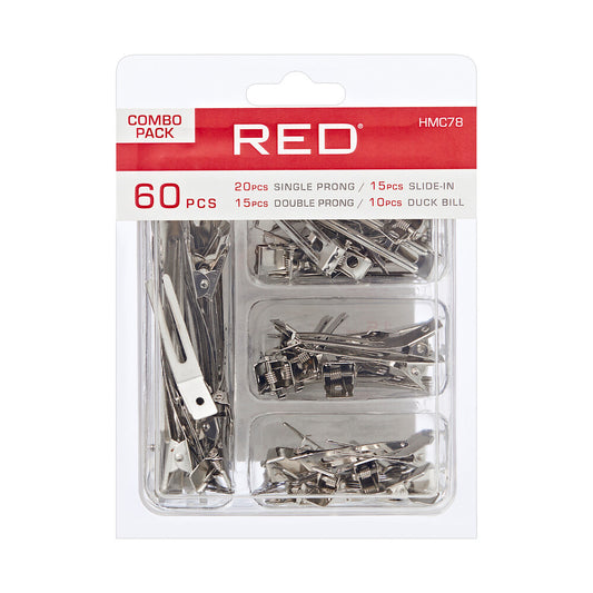RED Metal Clip Combo Pack