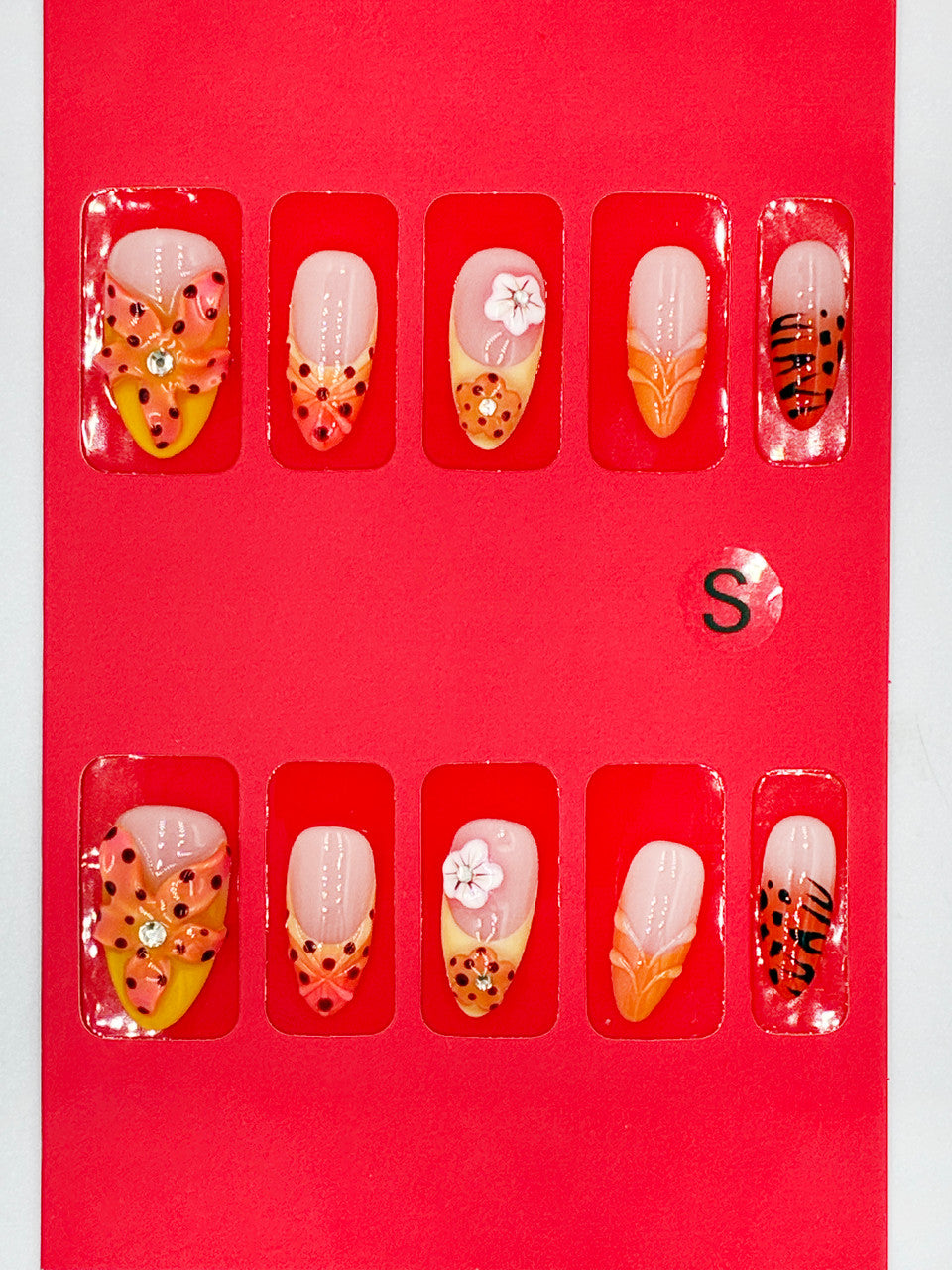 LA FLARE Lovful Nails - ALMOND/REGULAR