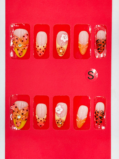 LA FLARE Lovful Nails - ALMOND/REGULAR