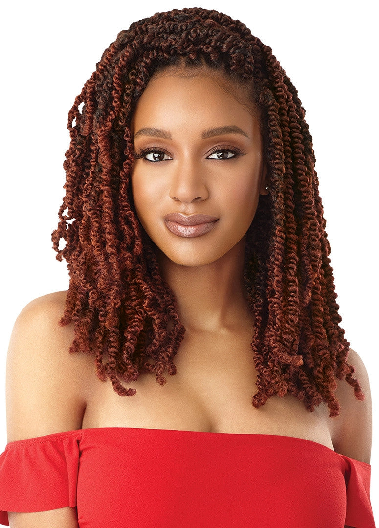 OUTRE X-Pression Twisted Up Crochet Braid - Wavy Bomb Twist 12"
