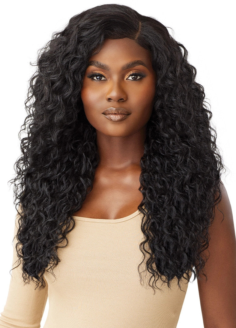 OUTRE Synthetic 5"x 5" HD Lace Closure Lace Front Wig - HHB-MALAYSIAN DEEP 26"
