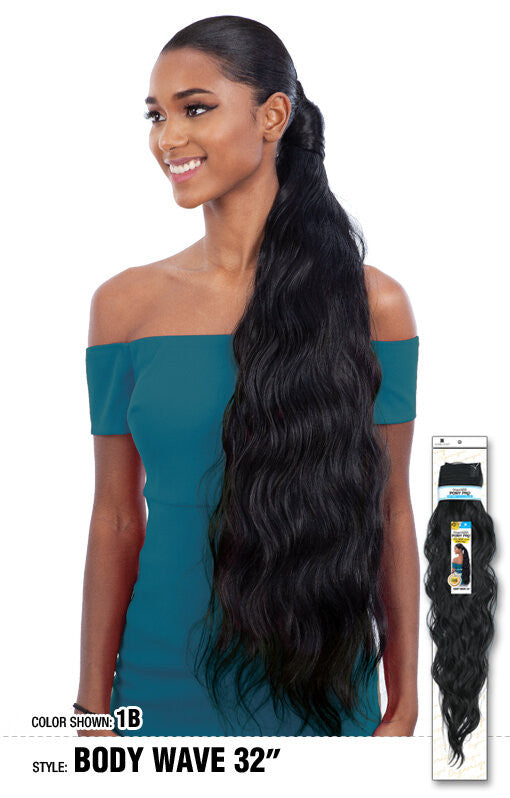 SHAKE N GO Organique  Ponytail Pony Pro -BODY WAVE 32"