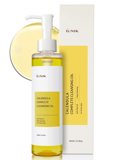 IUNIK Calendula Complete Deep Vegan Cleansing Oil