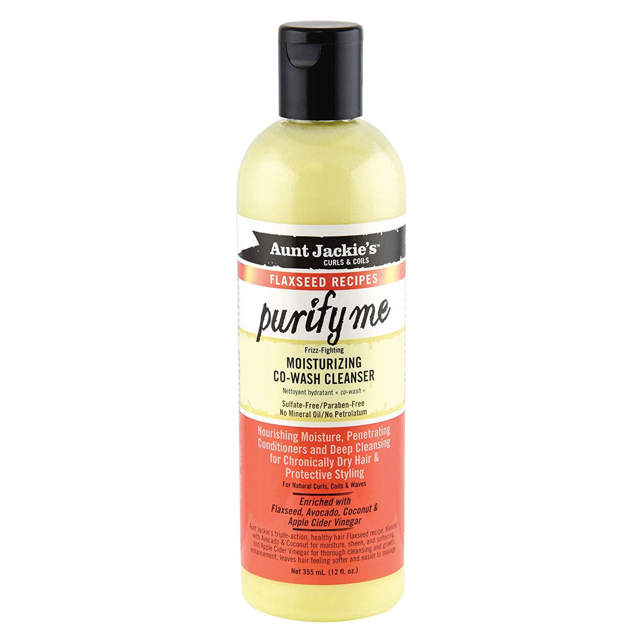 Aunt Jackie's Flaxseed Recipes Moisturizing Co-Wash Hair Cleanser