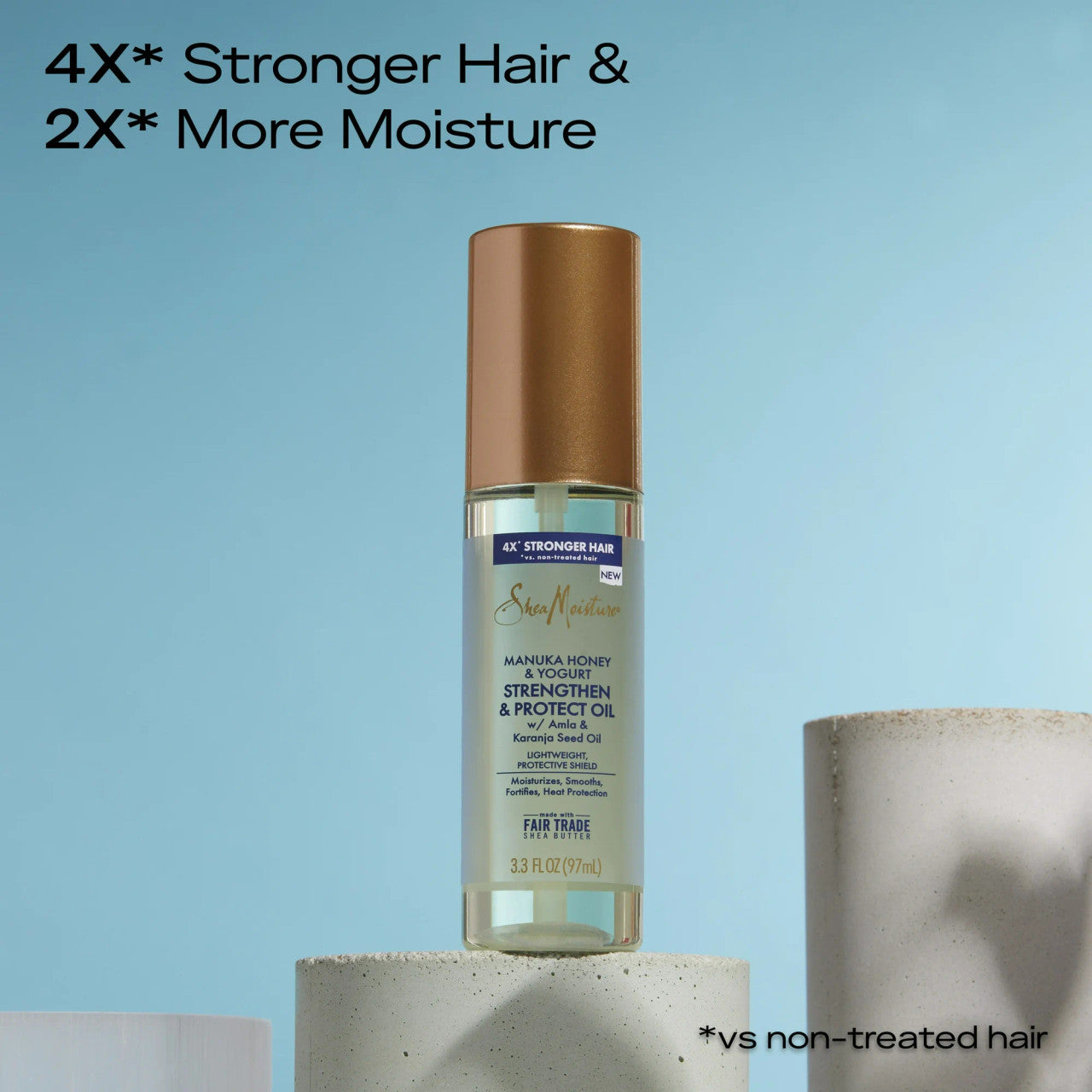 SheaMoisture Manuka Honey & Yogurt Strengthen & Protect Oil (3.3 oz)