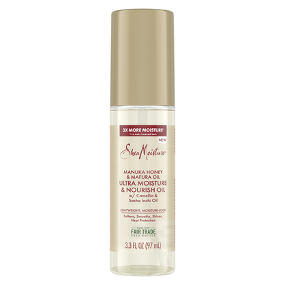 Mielle Manuka Honey & Mafura Oil Ultra Moisture & Nourish Oil (3.3 oz)