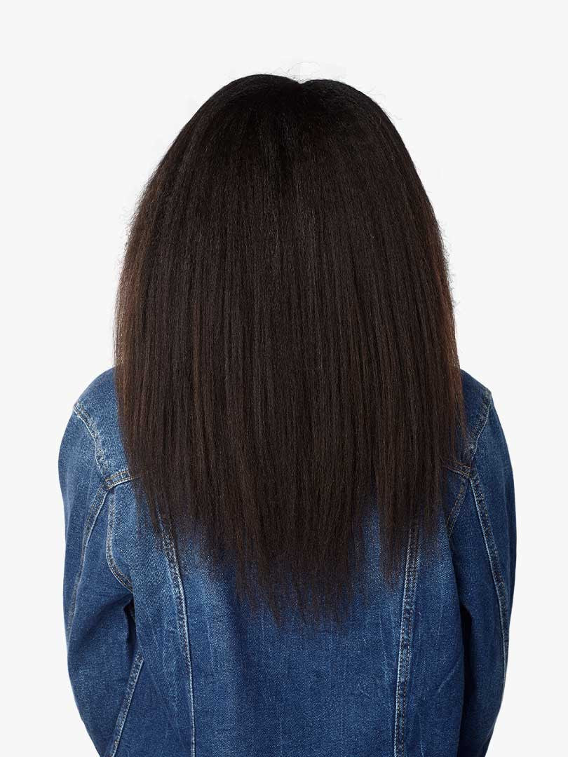 SENSATIONNEL Curls& Kinks Textured Kinky Straight Clip-Ins -1C CLIQUE(16"/18"/20")