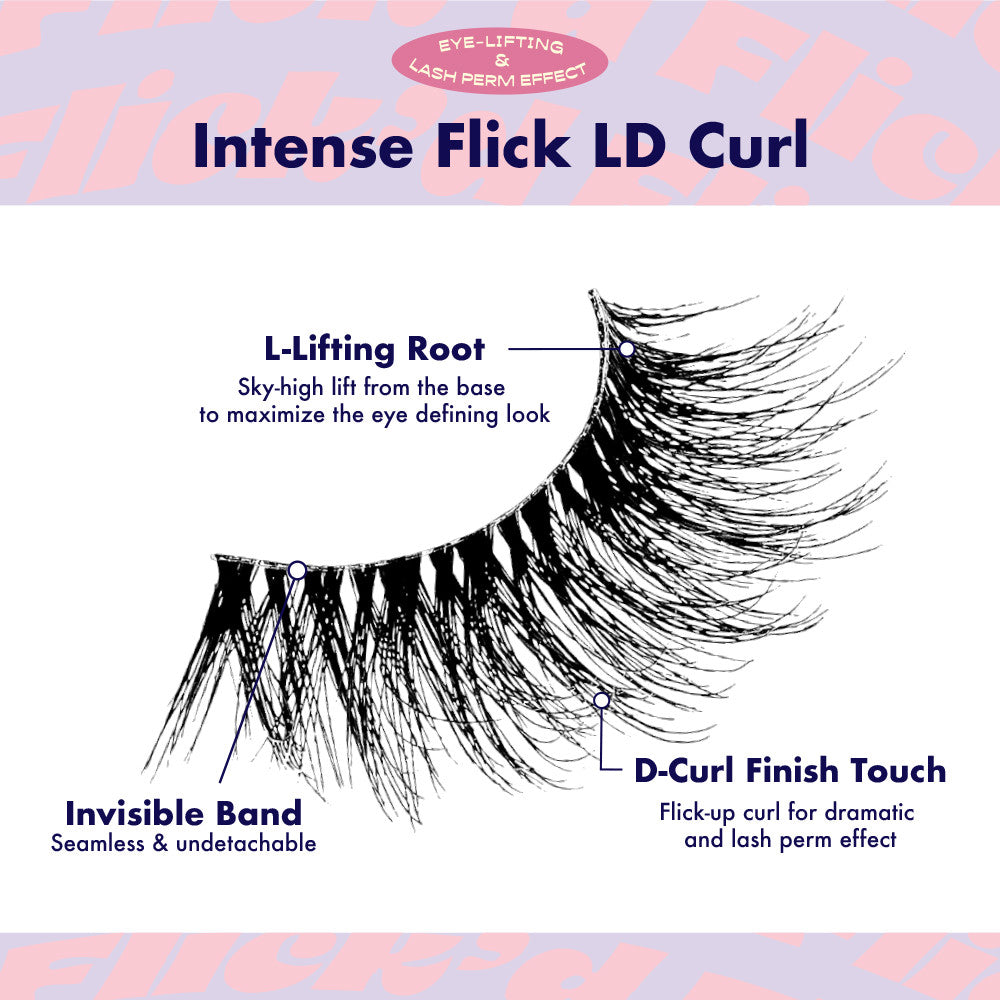 KISS i Envy 3D Flick'd Lashes