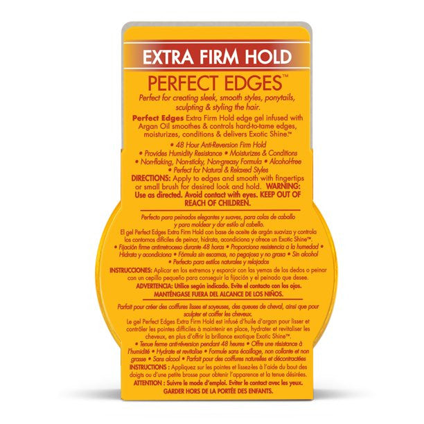 Creme Of Nature Argan Oil Perfect Edges - Extra Firm Hold Gel