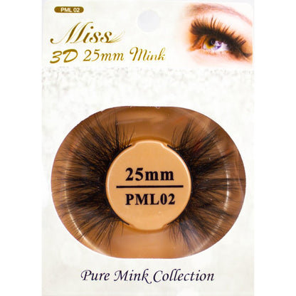 Miss 3D 25mm Mink Lashes Collection