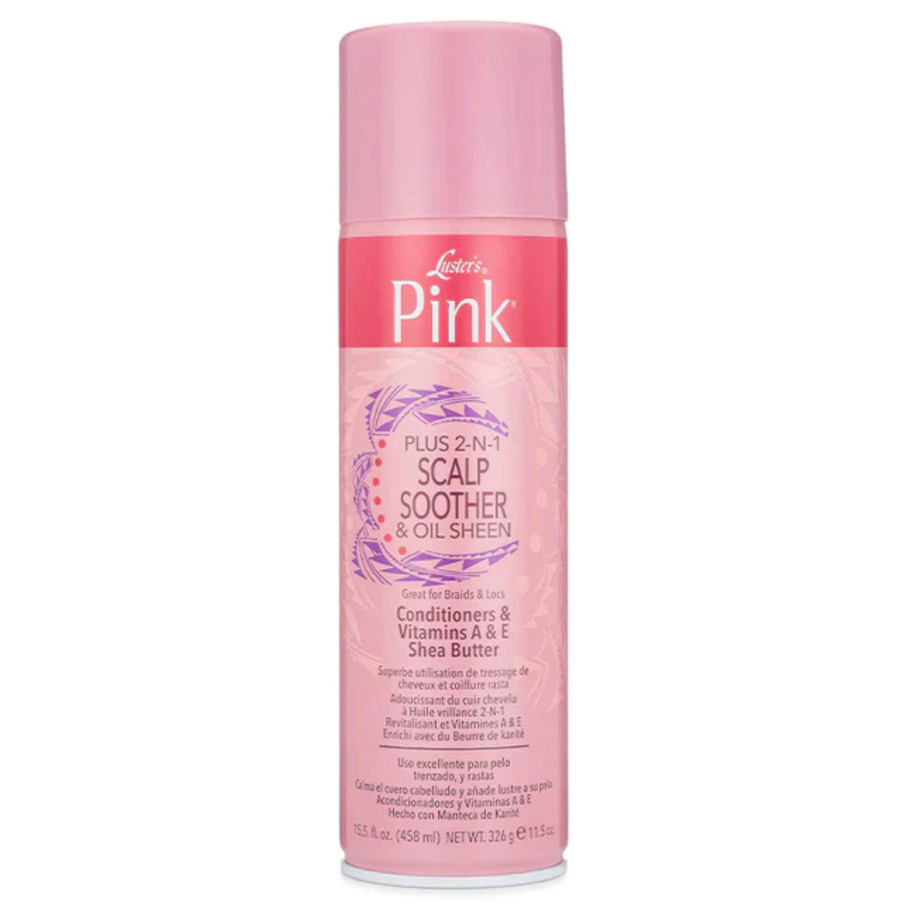 Lusters Pink Plus 2-N-1 Scalp Soother & Oil Sheen (15.5 oz)