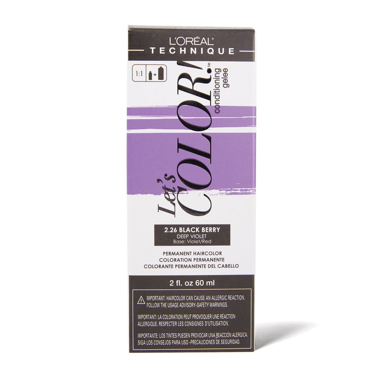 L'OREAL Let's COLOR! Conditioning Gelee Permanent Haircolor