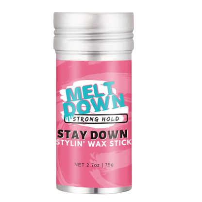 MELT DOWN Strong Hold Stay Down Styling Wax Stick (2.7oz)