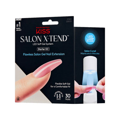 KISS Salon X-tend LED Soft Gel System Nail Kit - Tone