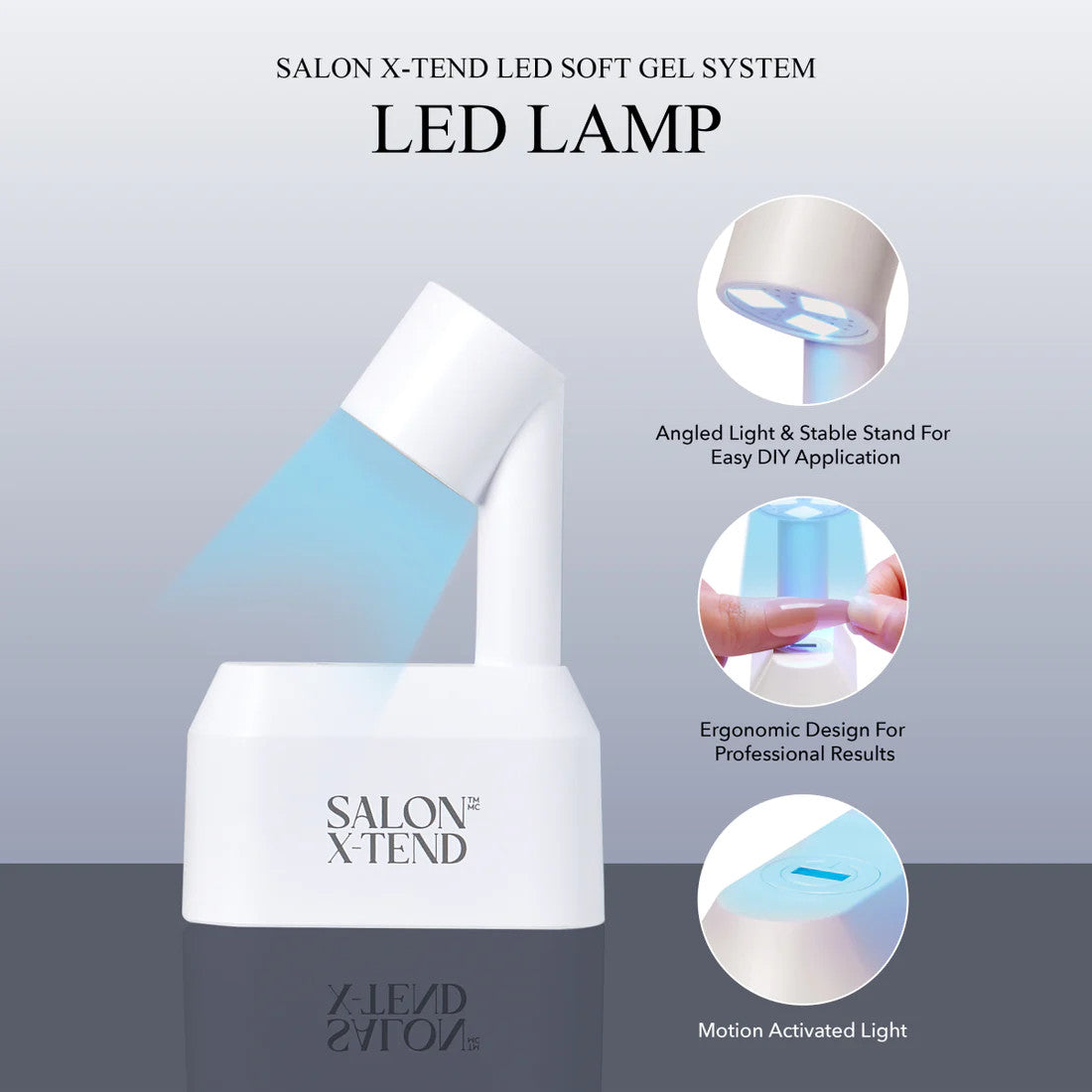 KISS Salon X-tend LED Soft Gel System LED Lamp