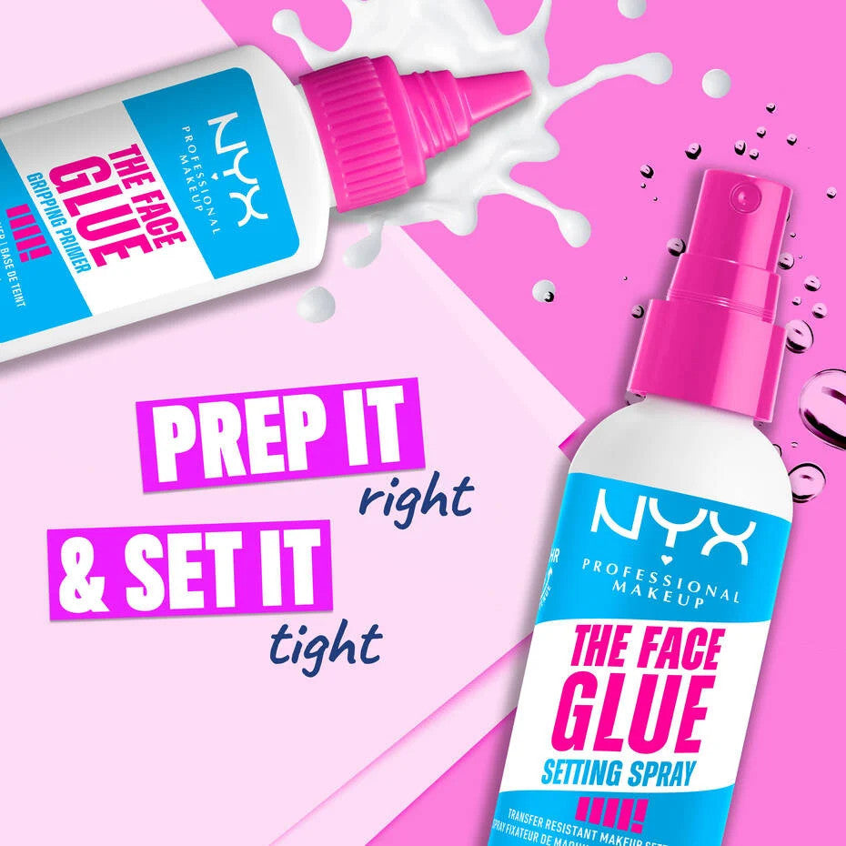 NYX Professional Makeup The Face Glue Setting Spray (2.03oz)