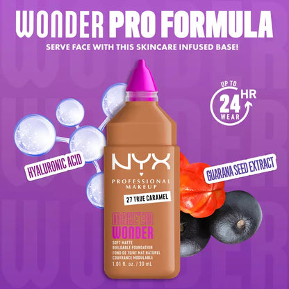 NYX Make Em Wonder Soft Matte Buildable Foundation