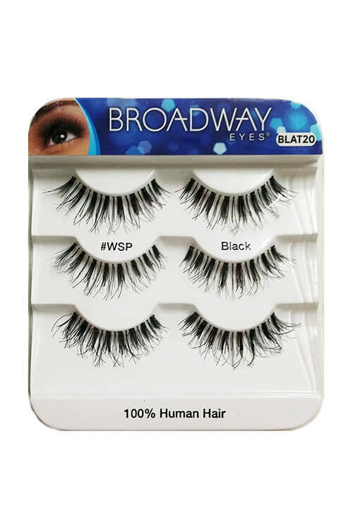 Broadway 100% Human Hair Strip Lashes Eyelashes