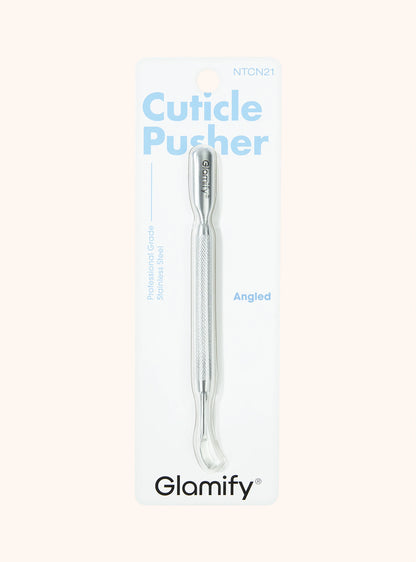 ABSOLULTE Stainless Steel Angled Cuticle Pusher