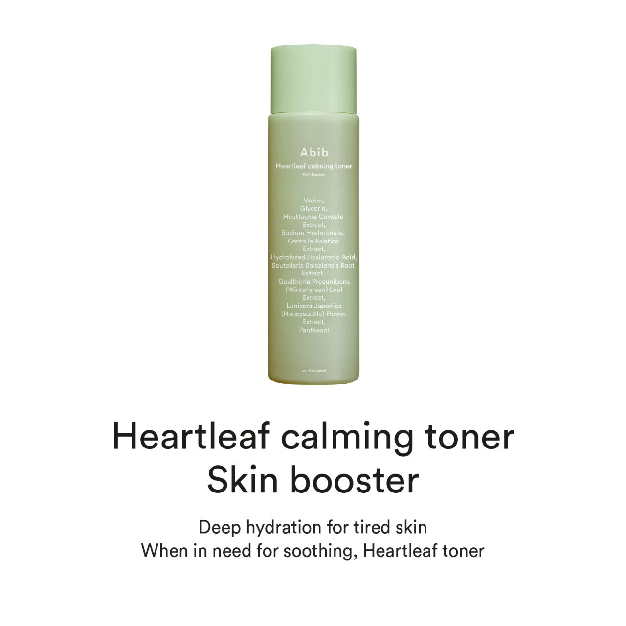 [Abib] Heartleaf Calming Toner Skin Booster (6.76 oz)