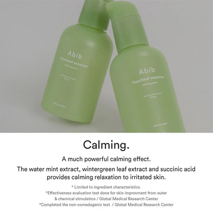 [Abib] Heartleaf Essence Calming Pump (1.69 oz)